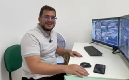 Venturosa reforça segurança com central