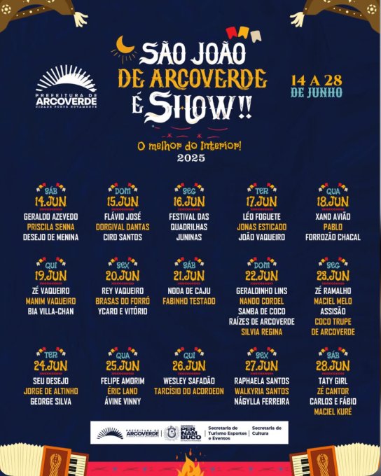 São João de Arcoverde 2025- Foto: Reprodução