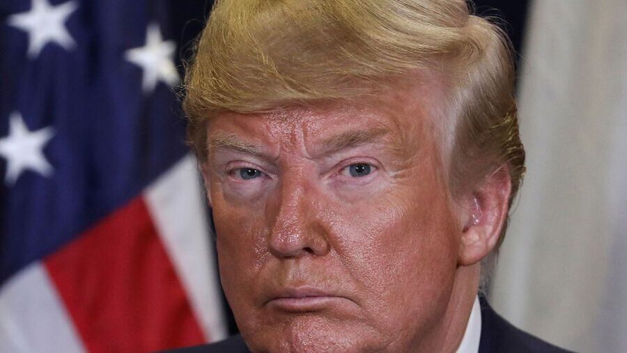 Ausência de aparições públicas de Trump