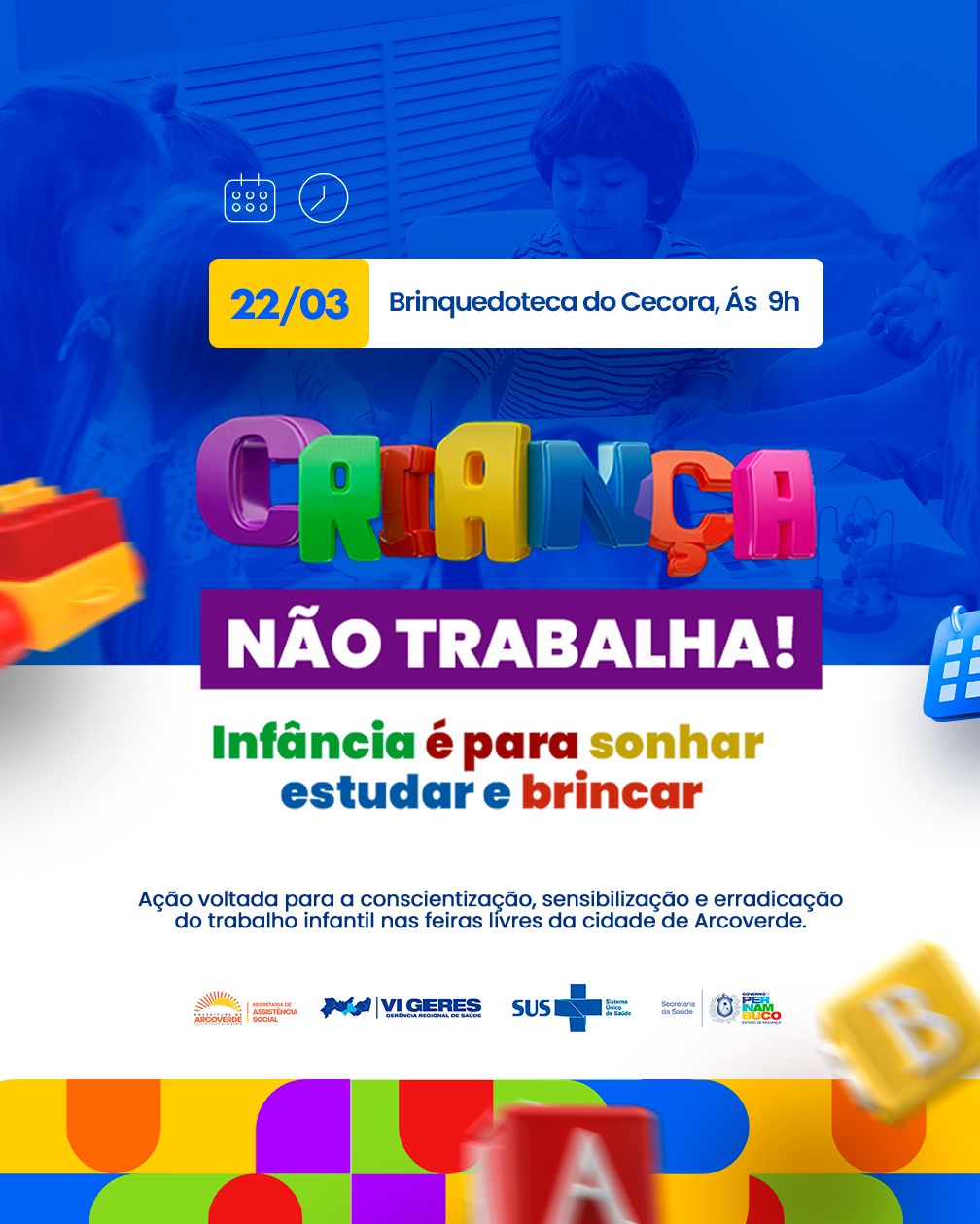 VI Geres se mobiliza pela infância