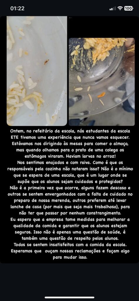 Declaração dos Estudantes - Foto: Reprodução