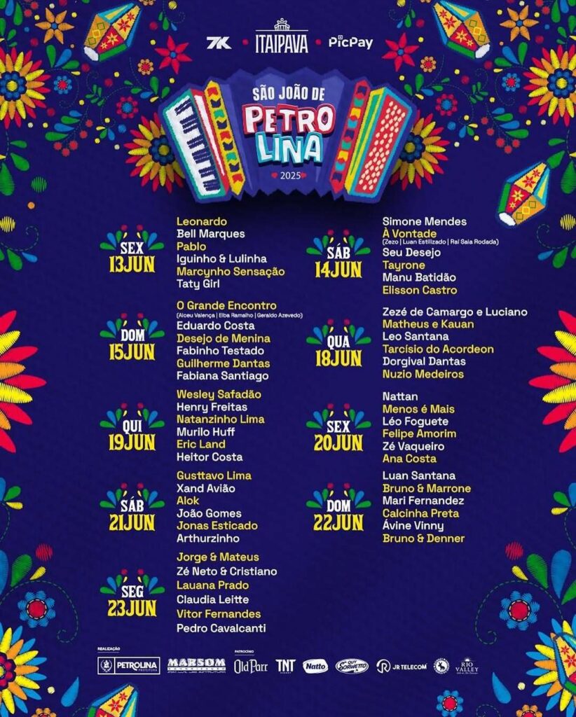 Grade do São João de Petrolina