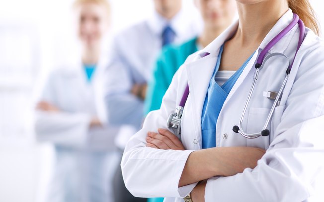 Os servidores da saúde de Arcoverde- Foto: Reprodução