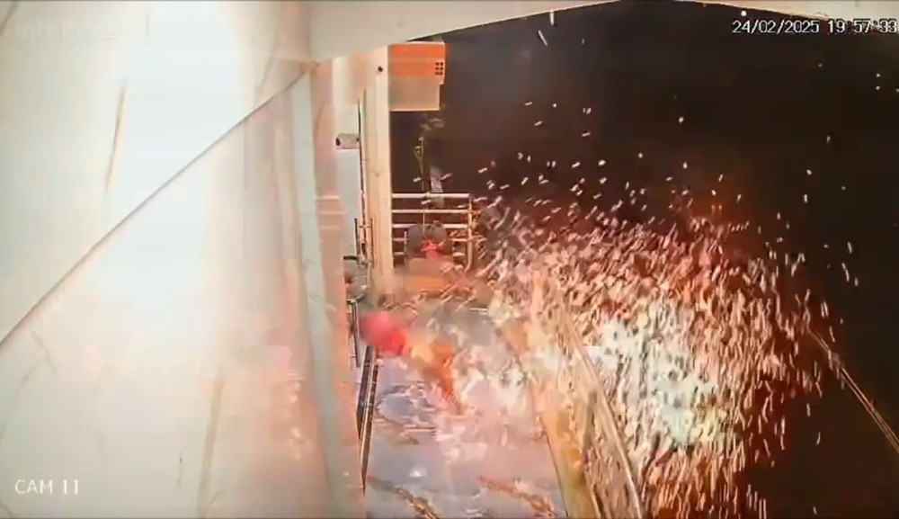 Sofreu uma descarga elétrica