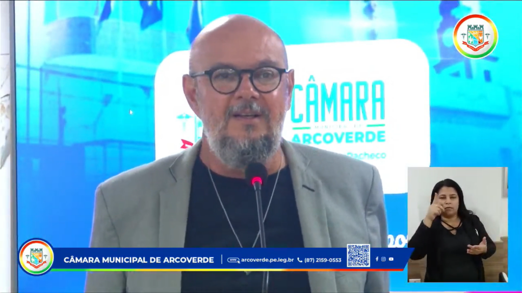 Passarinho na Comunicação da Câmara de Arcoverde