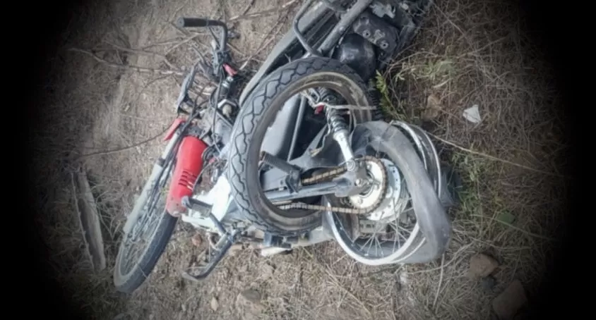 Morte de motociclista em Águas Belas