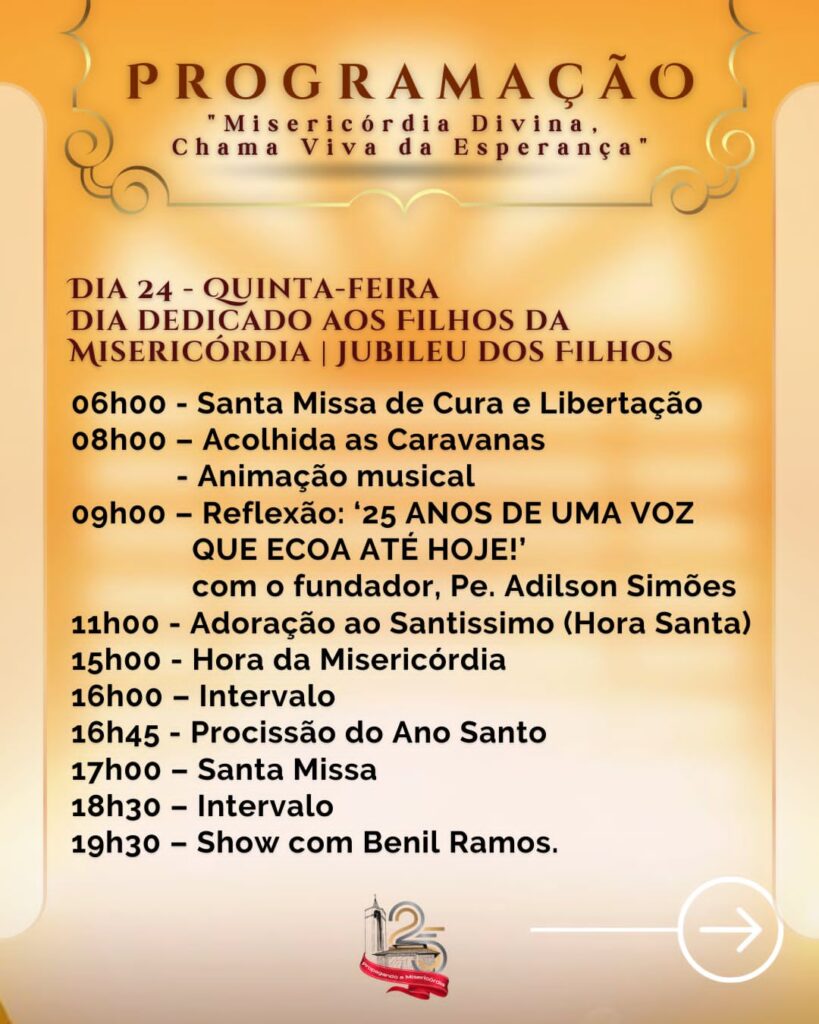 A XXI edição da Festa da Misericórdia