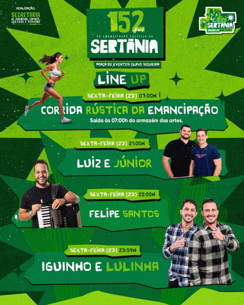 Festa de Emancipação 2025 Sertânia