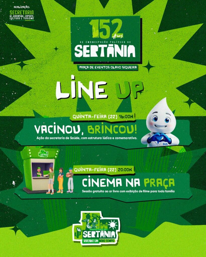 Festa de Emancipação 2025 Sertânia