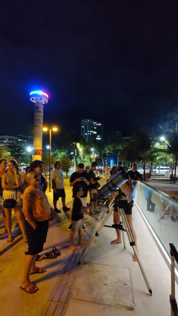 Associação Astronômica de Arcoverde em Maceió 