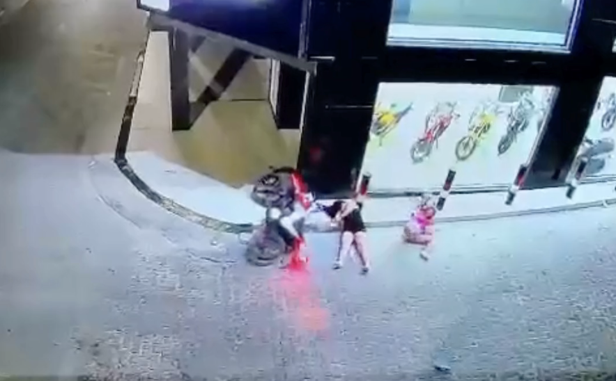 Acidente de moto em Arcoverde