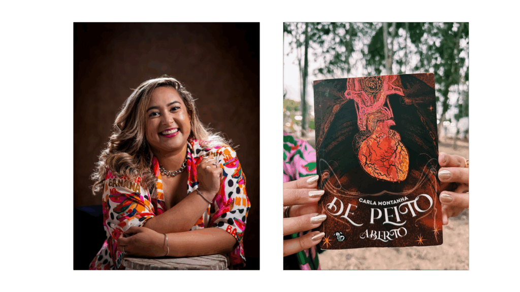 Carla Montanha lança livro