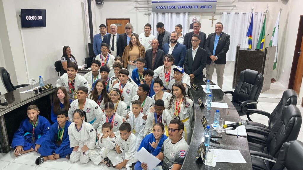 Homenagem aos judocas de Sertânia