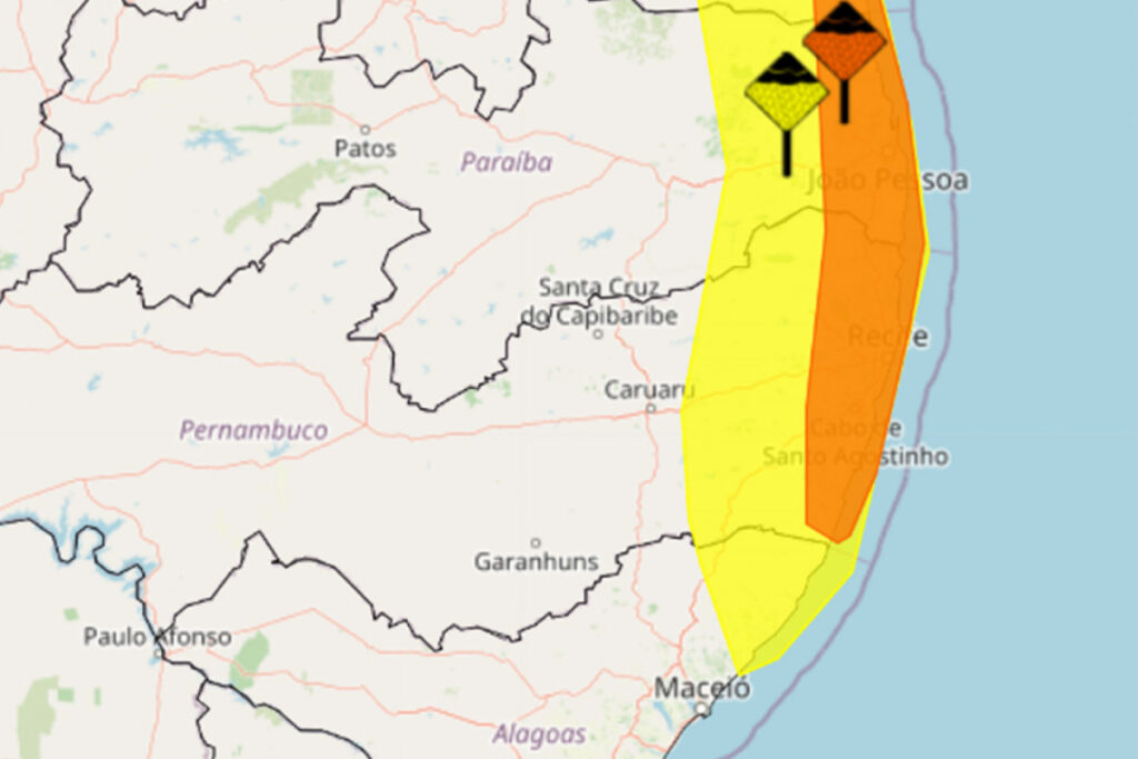 Chuvas intensas em Pernambuco