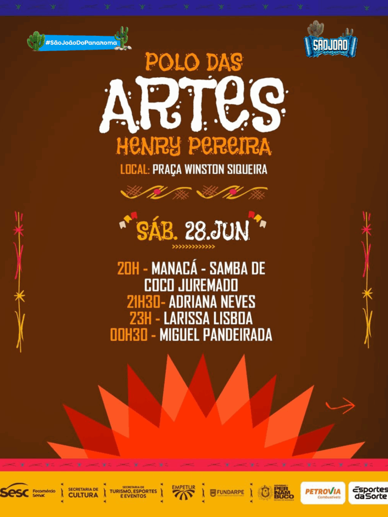 programação polo das artes 