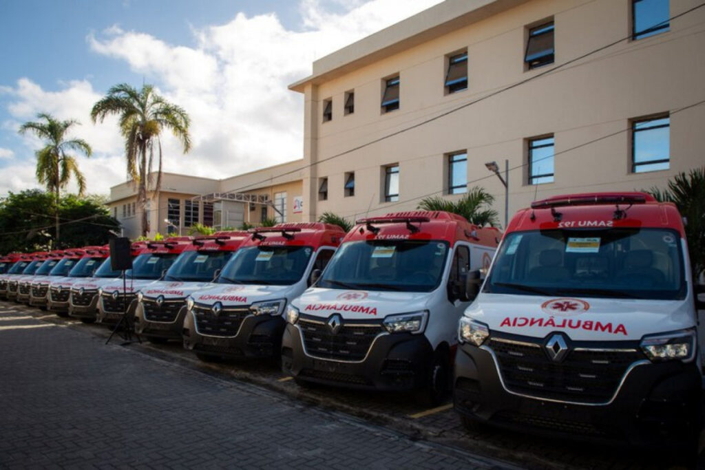 Novas ambulâncias para Pernambuco 
