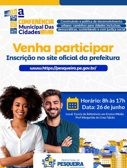 Conferência Municipal das Cidades em Pesqueira 