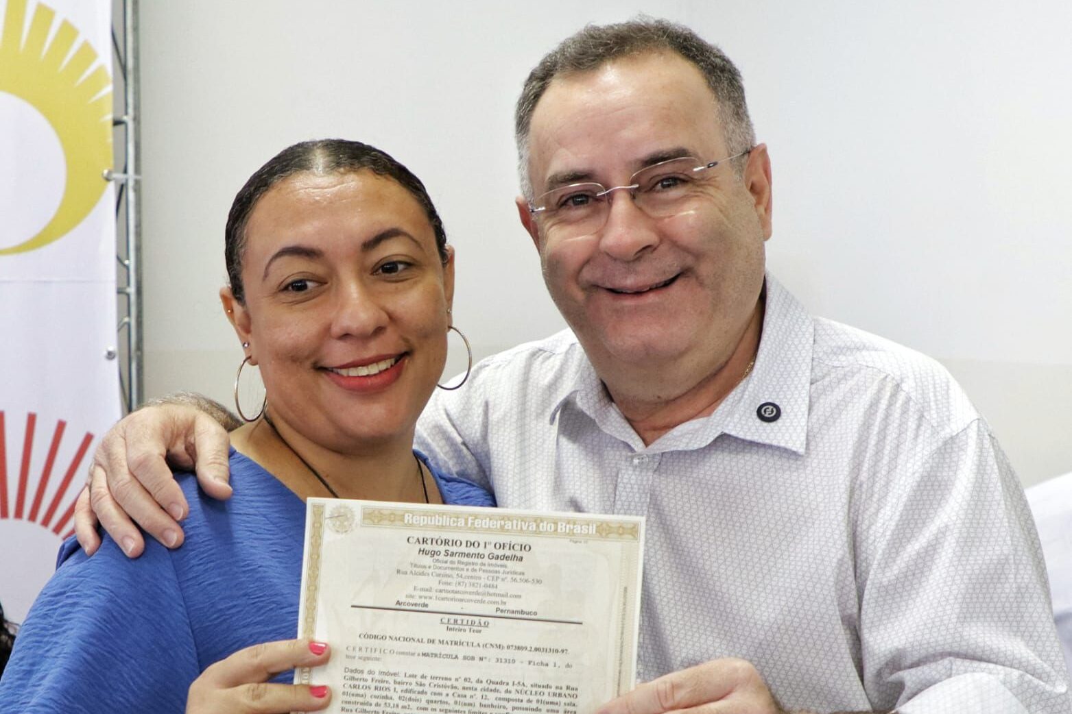 Entrega de título de propriedade 