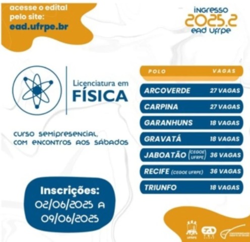 UAB abre inscrições gratuitas 