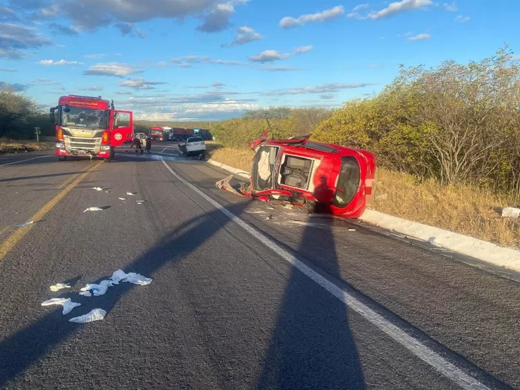 Grave acidente em Serra Talhada 