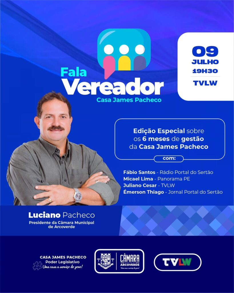Seis meses de gestão do Legislativo em Arcoverde