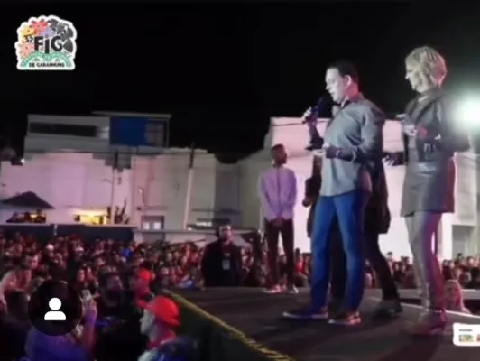 Prefeito de Garanhuns de novo no palco do FIG 