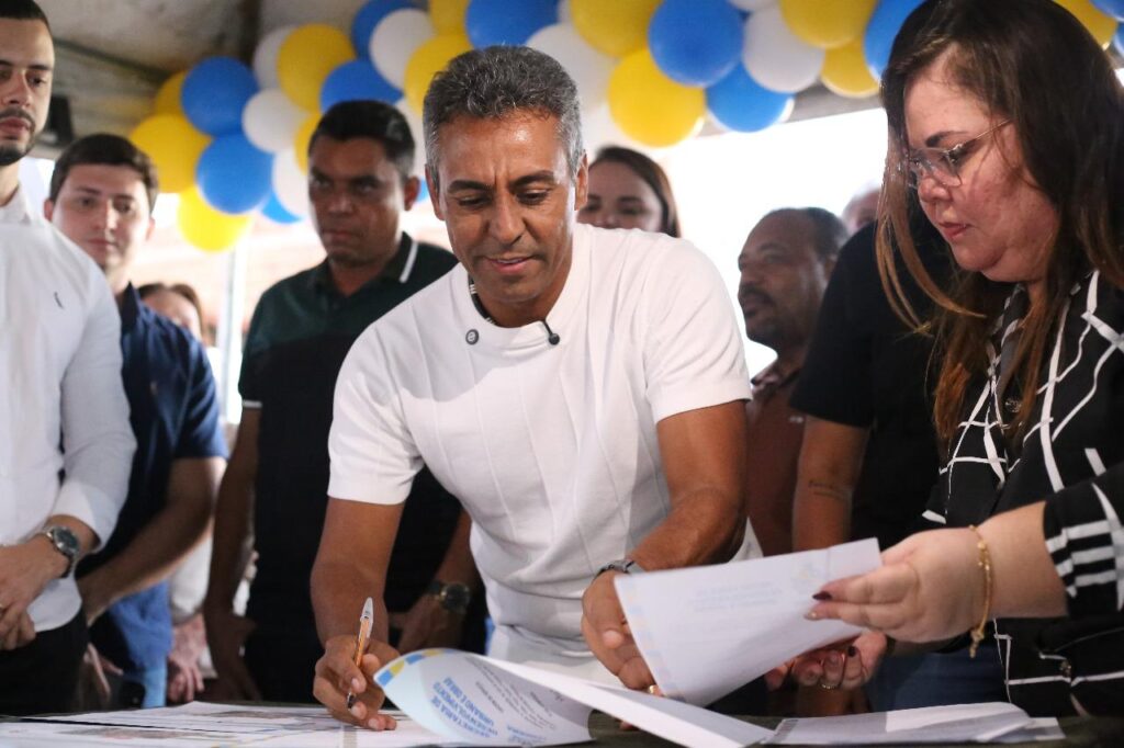 Pavimentação de três ruas em Pesqueira