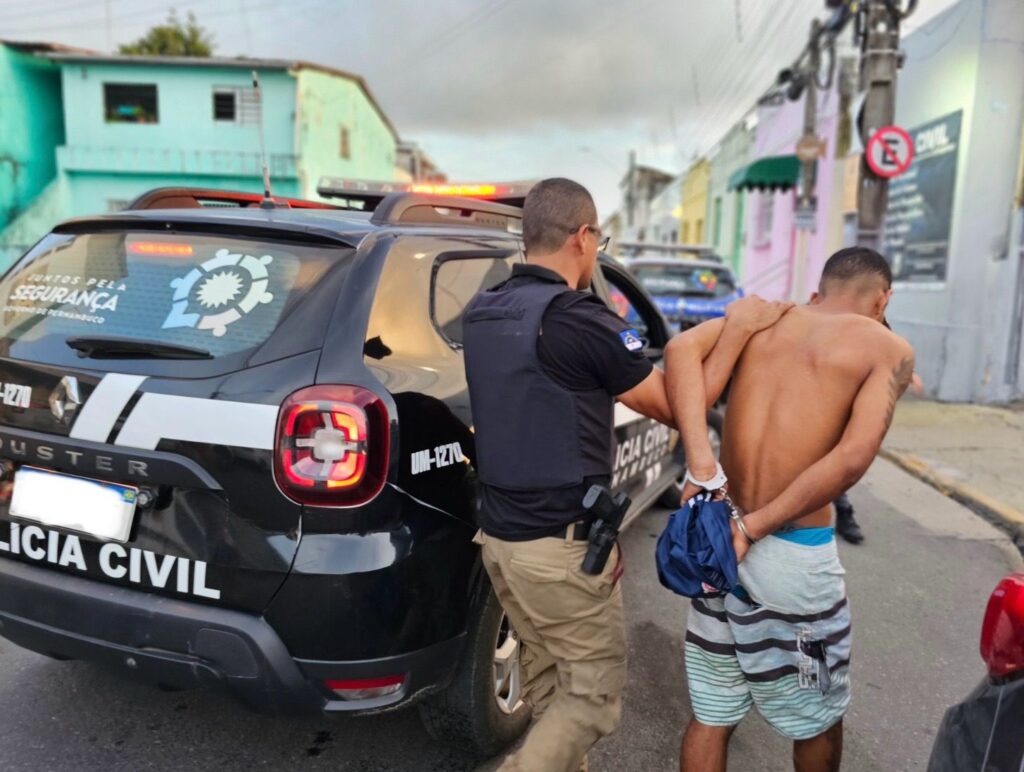 Polícia prendeu um dos criminosos mais procurados