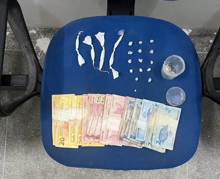 Homem suspeito de tráfico em Águas Belas 