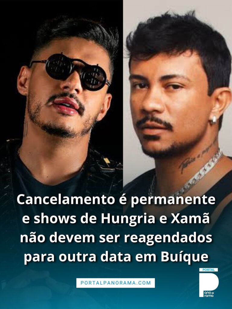 Shows de Hungria e Xamã em Buíque