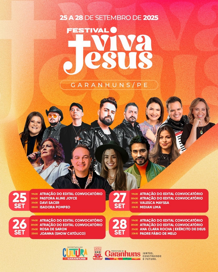 Festival Viva Jesus em Garanhuns 