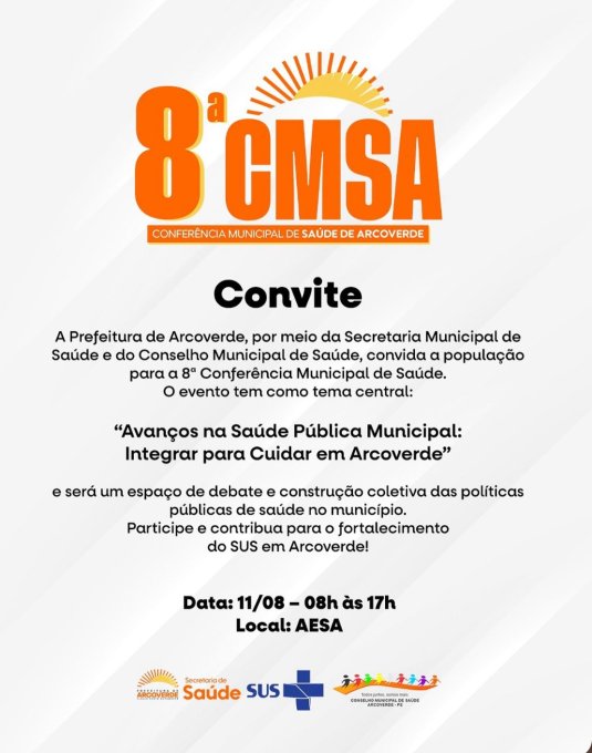 Conferência Municipal de Saúde de Arcoverde