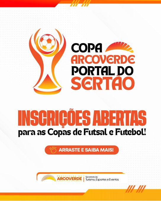 Copas de futsal e futebol de Arcoverde 
