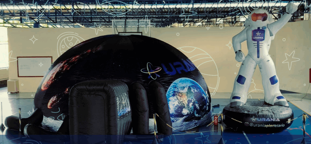 Fundação Terra parceria com Planetário Urâia 