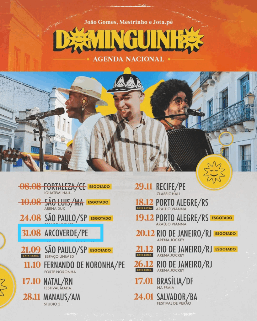 Espetáculo Dominguinhos em Arcoverde