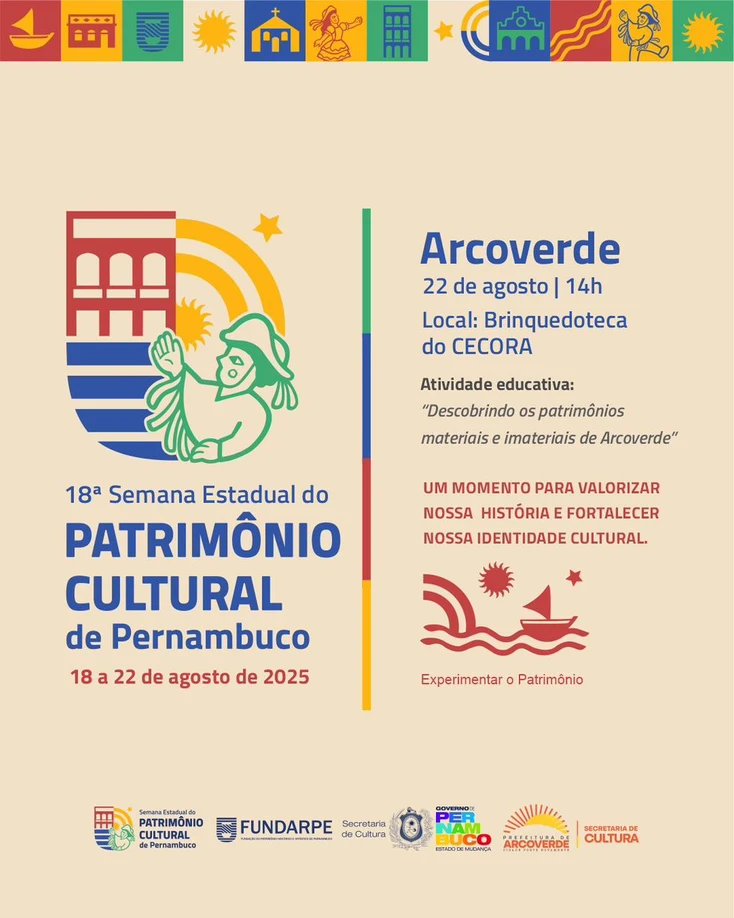 Arcoverde na Semana do Patrimônio Cultural 