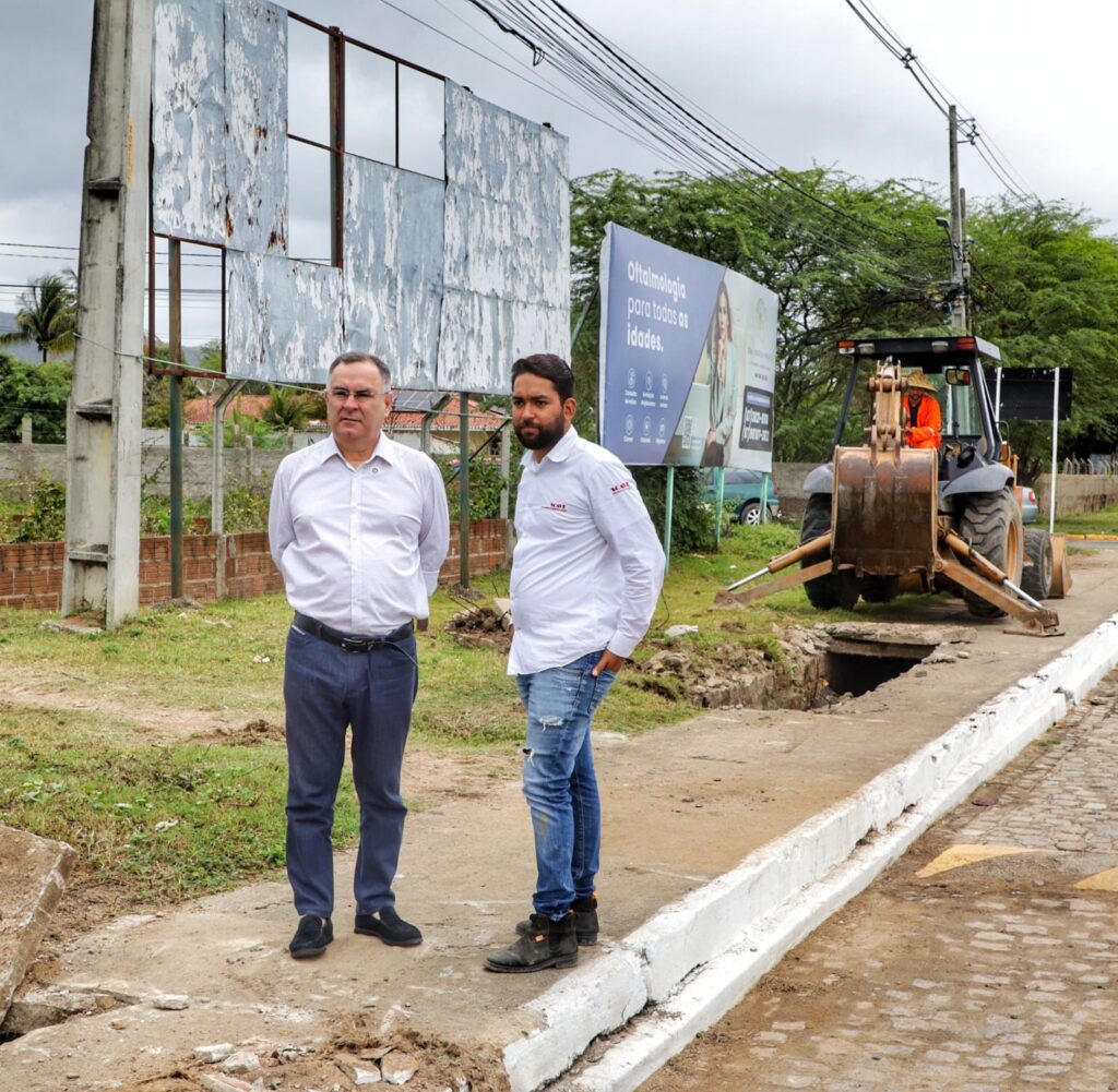 Requalificação de avenida em Arcoverde