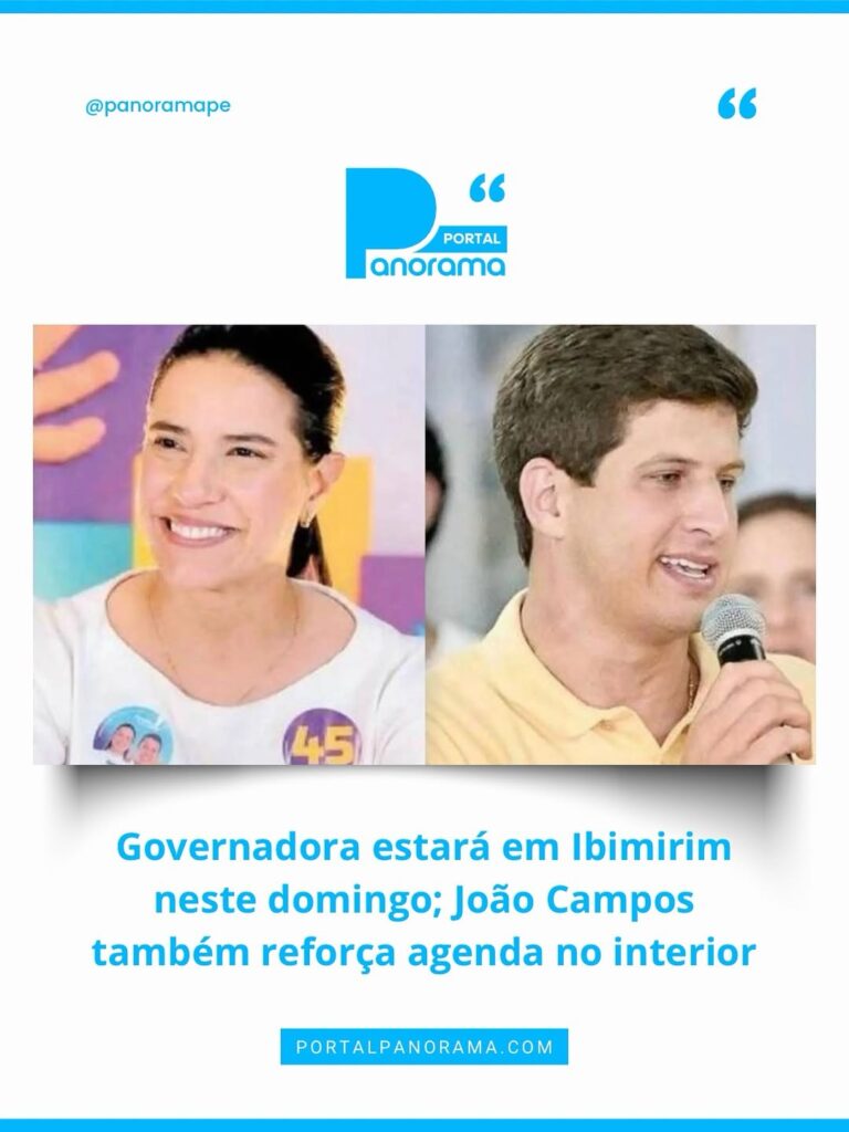 Raquel Lyra em Ibimirim hoje