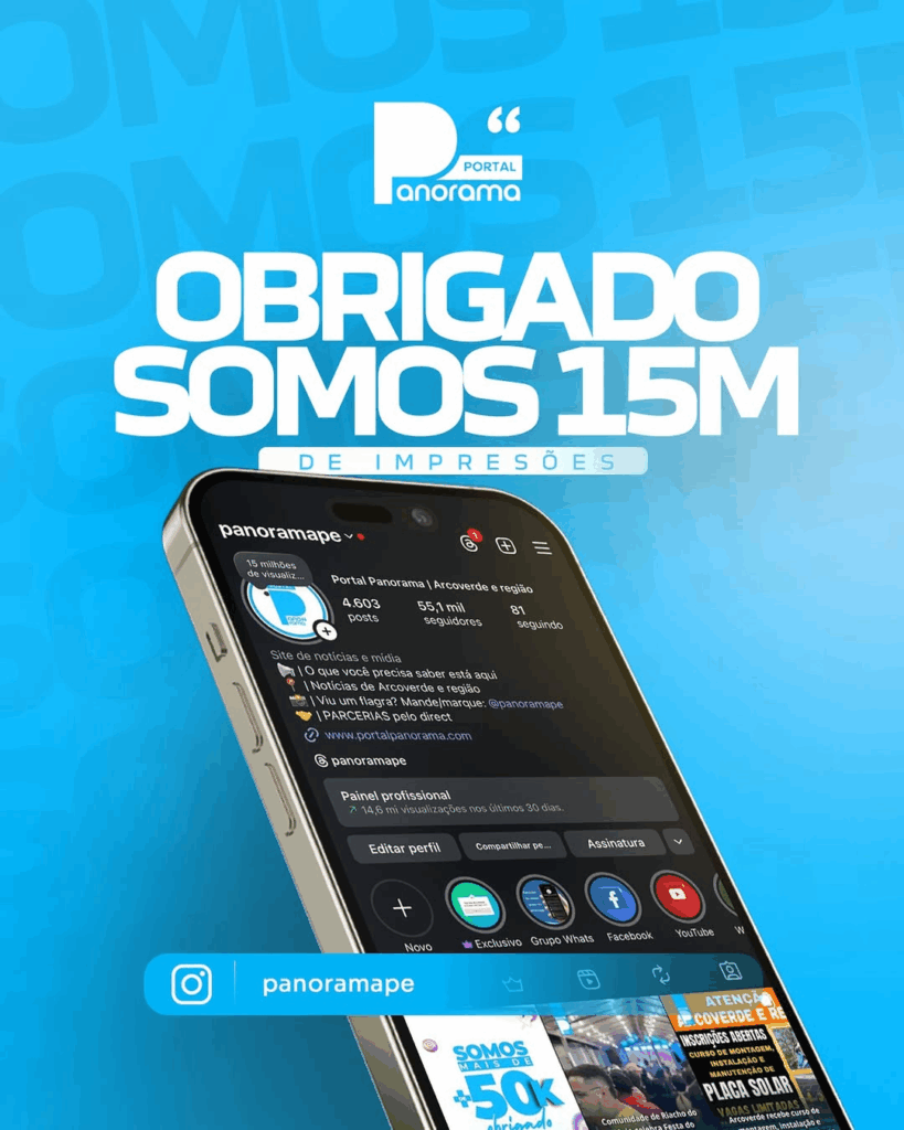 maior veículo de comunicação digital de Arcoverde