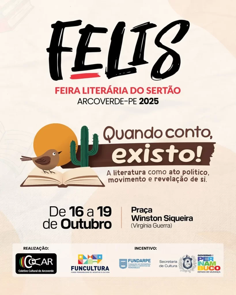 Feira literária em Arcoverde 