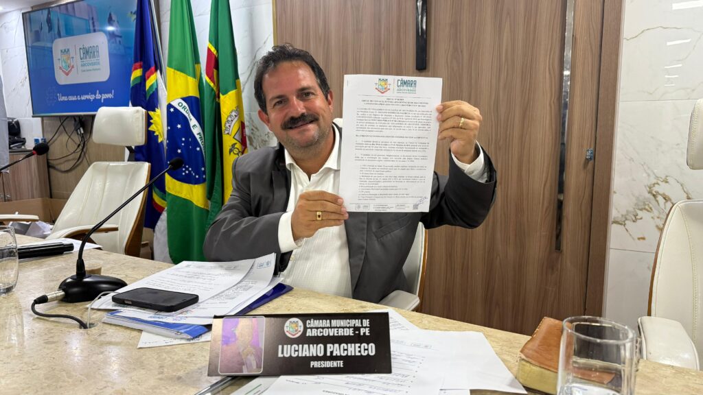 Câmara de Arcoverde convocação concurso 