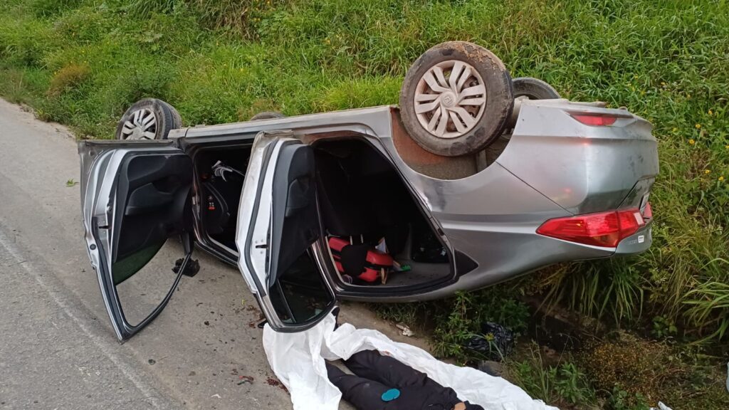 Grave acidente BR 424 em Garanhuns