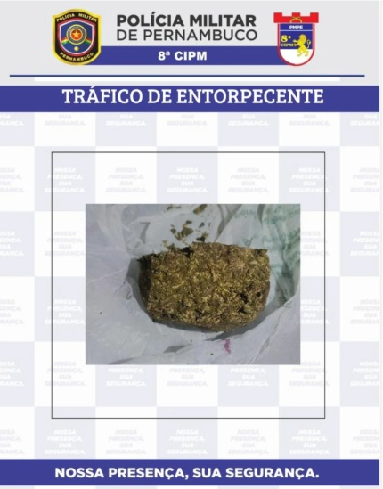 Prisão de homem por tráfico em Pesqueira 