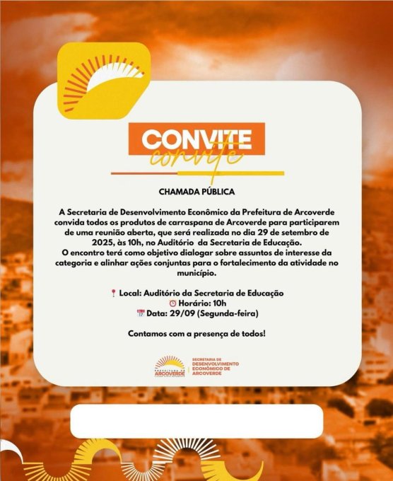 Reunião produtores de carrasana em Arcoverde 