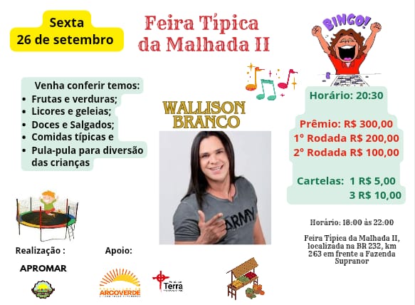Feira Típica da Malhada II em Arcoverde