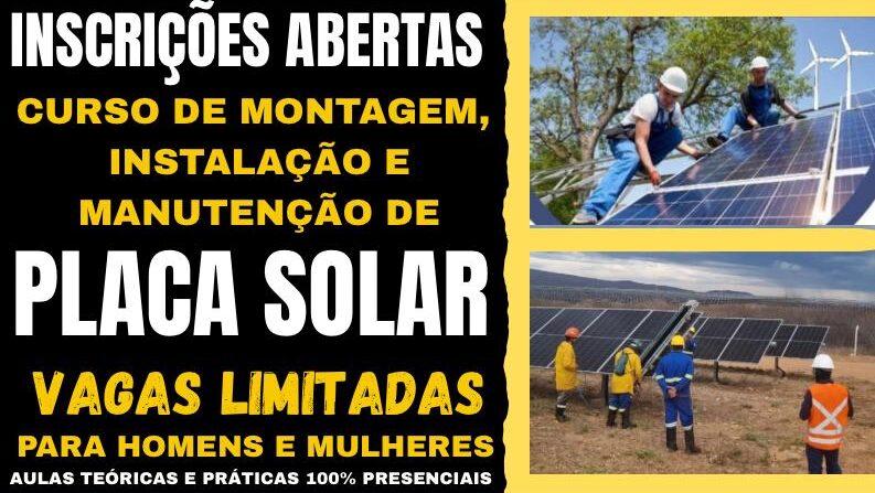 Energia solar curso em Arcoverde 