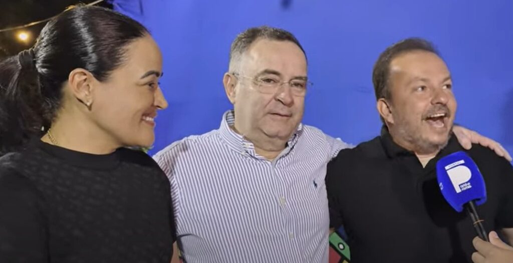 Prefeitos no Festival em Arcoverde 