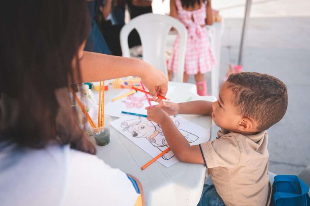pintura para crianças 