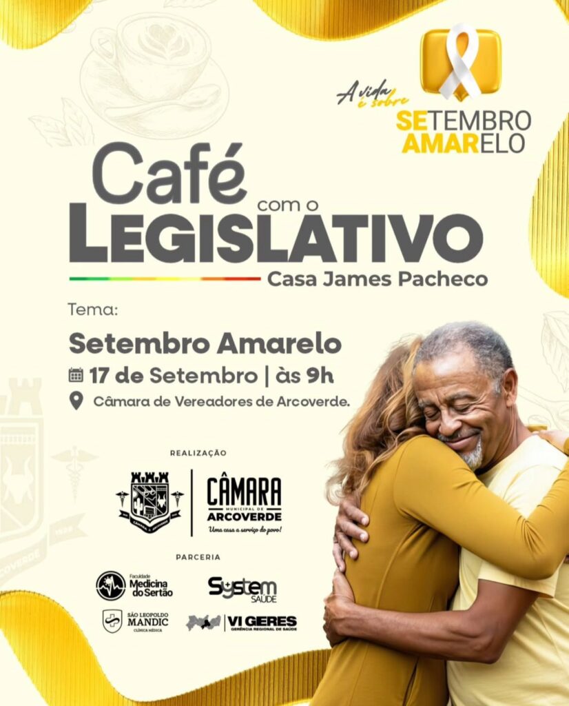 Câmara de Arcoverde Setembro Amarelo