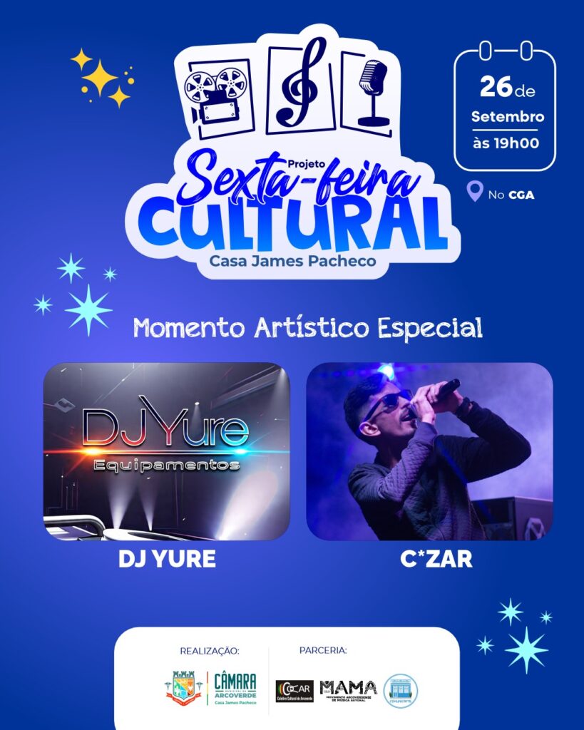 Sexta cultural da Câmara de Arcoverde